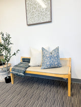 LEYLA IN DENIM BLUE PILLOW COVER - Krinto.com