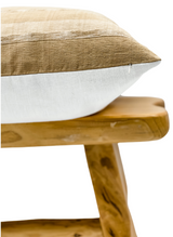 Tan Beige striped pillow cover - Krinto.com