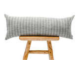 Extra Long Ethnic Grey Green Pillow Cover - Krinto.com