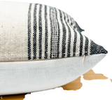 Lumbar White Indian Wool Pillow Cover - Krinto.com