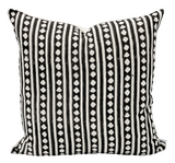 Geometric Print on Natural Linen Pillow Cover - Krinto.com