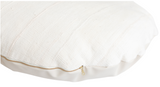 Cream White Mudcloth floor pillow - Krinto.com