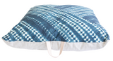 Designer Indigo floor pillow - Krinto.com
