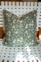 FLEURI VERT PILLOW COVER - Krinto.com