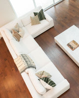 ZELDA IN TAN AND BLACK PILLOW COVER - Krinto.com