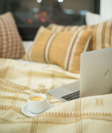 LUMBAR TAN INDIAN WOOL PILLOW COVER - Krinto.com