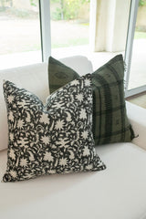 Louise in Black Pillow Cover - Krinto.com
