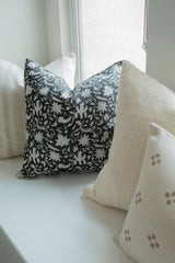 Louise in Black Pillow Cover - Krinto.com