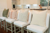 NINA IN TAN BROWN PILLOW COVER - Krinto.com