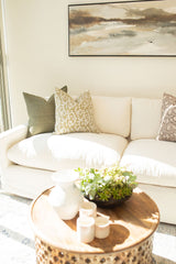 FLEUR IN MOSS PILLOW COVER - Krinto.com