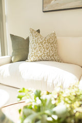 FLEUR IN MOSS PILLOW COVER - Krinto.com