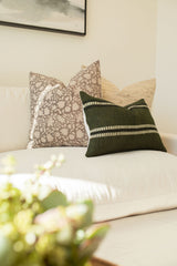 Magnolia Beige Grey Pillow Cover - Krinto.com
