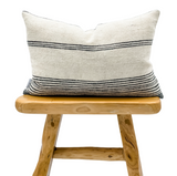 Lumbar Indian Wool Pillow Cover, - Krinto.com