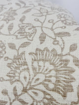 Raya in tan beige pillow cover