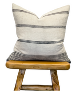 Vintage Striped Indian Wool Pillow Cover - Krinto.com