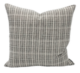 Black and cream Stripes Textured Pillow Cover - Krinto.com