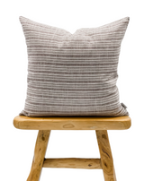 Hmong Cream and Brown Pillow Cover - Krinto.com
