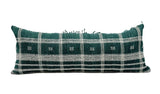 EXTRA LONG TEAL WOOL PILLOW COVER - Krinto.com