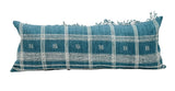 LIGHT BLUE WOOL EXTRA LONG PILLOW COVER - Krinto.com