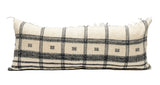 CREAM WHITE WOOL EXTRA LONG PILLOW COVER - Krinto.com