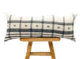 CREAM WHITE WOOL EXTRA LONG PILLOW COVER - Krinto.com