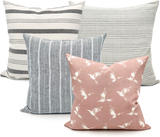 Kora Stripe Pillow Cover - Krinto.com