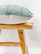 Ventura In Teal Pillow Cover - Krinto.com