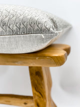 Pensacola on Natural Linen pillow Cover - Krinto.com