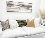 Agatha in warm tan pillow cover - Krinto.com