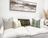 LUMBAR CREAM AND TAN INDIAN WOOL PILLOW COVER - Krinto.com