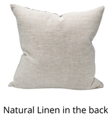 Tara With Gradient Blue Stripes Pillow Cover - Krinto.com