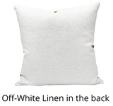 NIAGARA IN BLUE AND TAN PILLOW COVER - Krinto.com