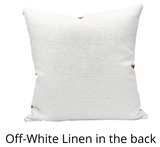 FLEUR IN NAVY BLUE PILLOW COVER - Krinto.com