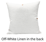 VIRGINIA IN GOLDEN SAFFRON PILLOW COVER - Krinto.com