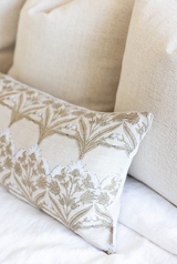 EXTRA LONG VISTA IN TAN BEIGE PILLOW COVER - Krinto.com