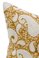 Pasadena Pillow cover in Yellow Mustard - Krinto.com