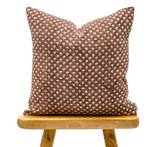VENTURA IN Rust Brown PILLOW COVER - Krinto.com