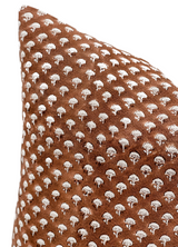 VENTURA IN Rust Brown PILLOW COVER - Krinto.com