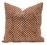 VENTURA IN Rust Brown PILLOW COVER - Krinto.com