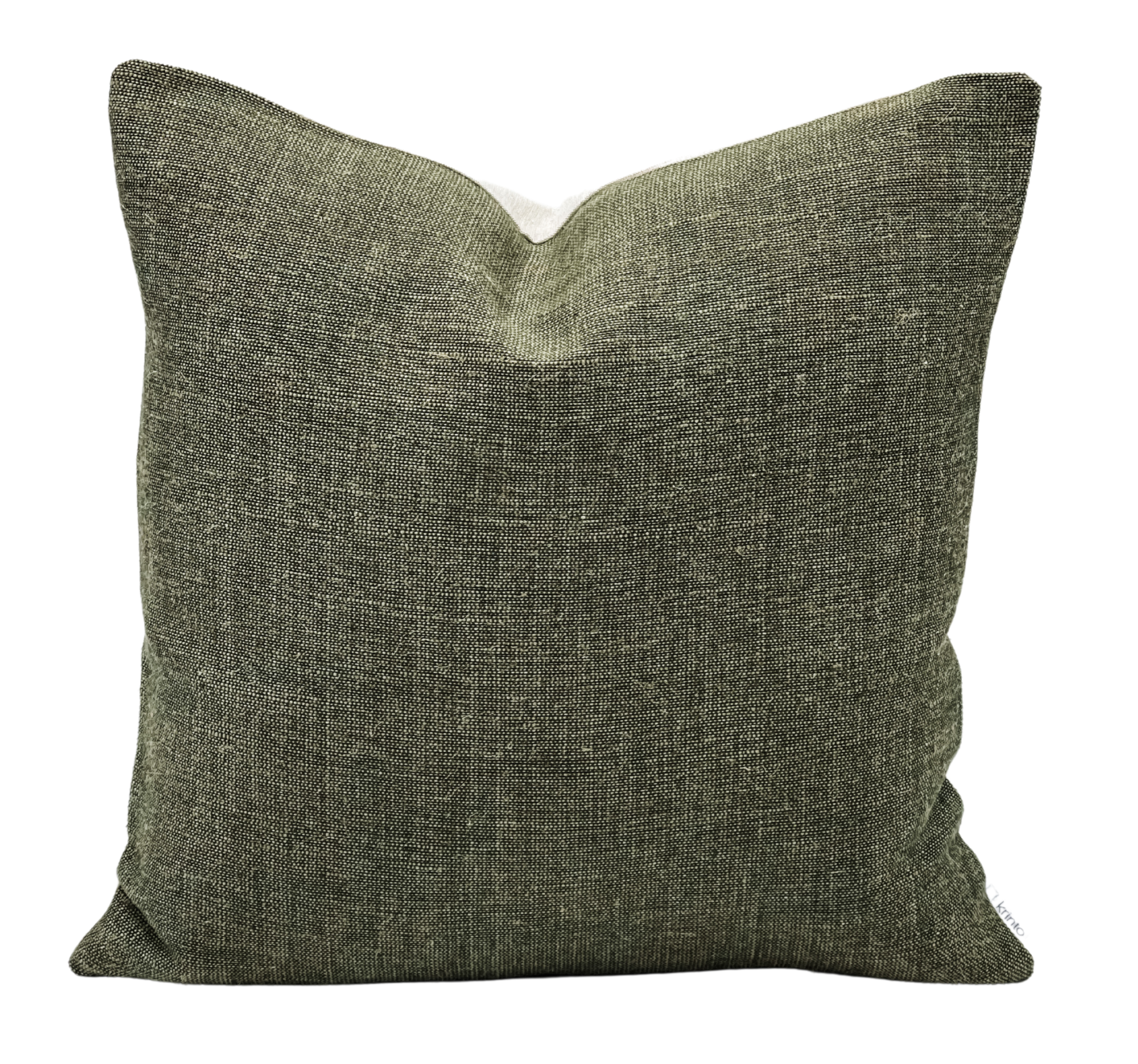 Sage Green Terracotta Pillow Cover, Rustic Boho Design by SewLaCo