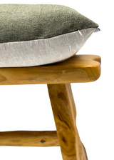 Rustic Solids in Olive Green Pillow Cover - Krinto.com