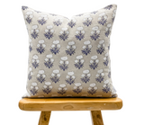 Ojai in Blue/Chalk Pillow Cover - Krinto.com