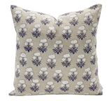 Ojai in Blue/Chalk Pillow Cover - Krinto.com