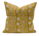 TACOMA IN MUSTARD SAFFRON PILLOW COVER - Krinto.com
