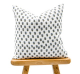 Arvin in Olive Green and Blue Pillow Cover - Krinto.com