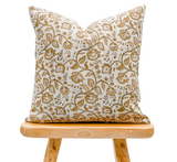 Verona in Khaki Olive and Mustard PILLOW COVER - Krinto.com
