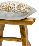 Verona in Khaki Olive and Mustard PILLOW COVER - Krinto.com