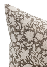 Magnolia Beige Grey Pillow Cover - Krinto.com