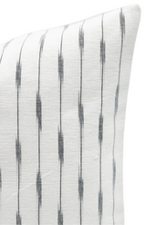 CATALINA IN CREAM WHITE AND BLACK PILLOW COVER - Krinto.com