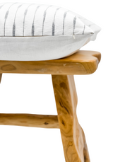 CATALINA IN CREAM WHITE AND BLACK PILLOW COVER - Krinto.com